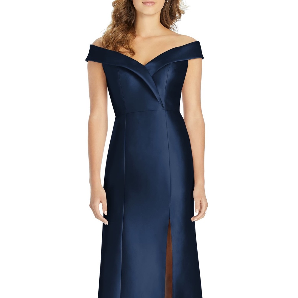 Formal Navy Alfred Sung Gown